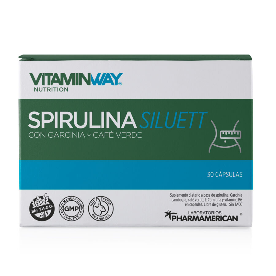 SUPL.SPIRULINA + GARCININA SILUETT - Imagen 1